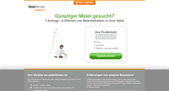 Desktop Screenshot of malerfirmen.ch